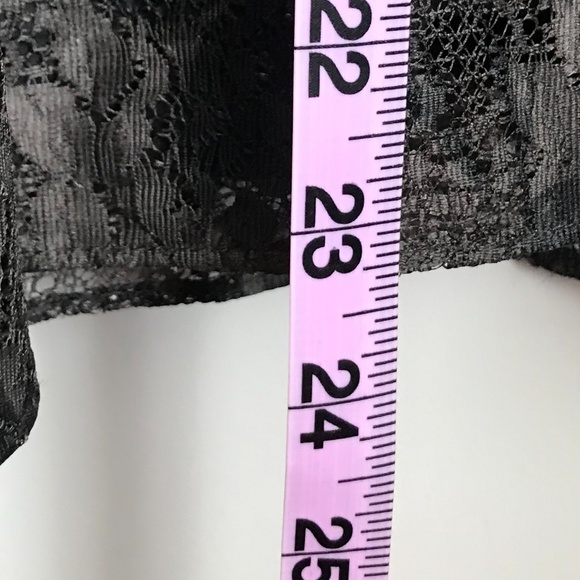 NWT A&E Black Lace Dress - Picture 6 of 8